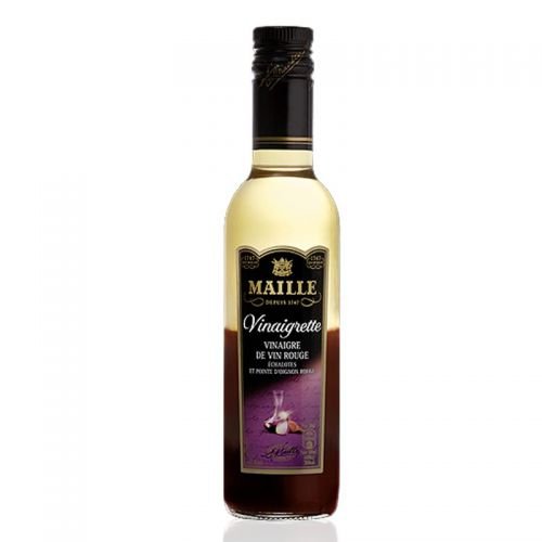 Maille Vinaigrette Salatdressing mit Rotweinessig und Zwiebeln von Maille