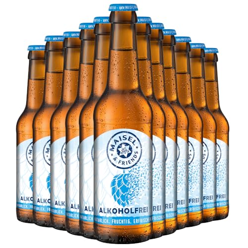 Maisel & Friends Alkoholfrei | Alkoholfreies Bier | Craftbeer | Craft Bier nach Reinheitsgebot in Bayern |12 x 0,33l von Maisel & Friends