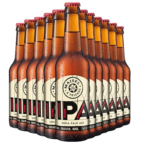 Maisel & Friends IPA | India Pale Ale | IPA | Craftbeer | Craft Bier nach Reinheitsgebot in Bayern |12 x 0,33l | inkl. 0,96 € Pfand von Maisel & Friends