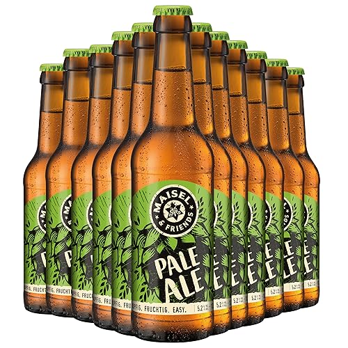 Maisel & Friends Pale Ale | Craftbeer | Craft Bier nach Reinheitsgebot in Bayern gebraut |12 x 0,33l von Maisel & Friends