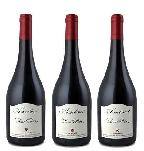 3x 0,75l - 2021er - Maison Anselmet - "Semel Pater" - Pinot Noir Riserva - Vallée d'Aoste D.O.P. - Aostatal - Italien - Rotwein trocken von Maison Anselmet