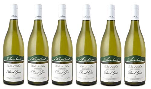6x 0,75l - Maison Anselmet - Pinot Gris - Vallée d'Aoste D.O.P. - Aostatal - Italien - Weißwein trocken von Maison Anselmet