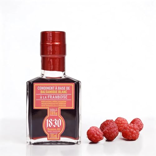 Himbeeressig von Maison Brémond 1830 – Fruchtiger Gourmet-Essig aus Italien, 100 ml, 4 % Säure – Ideal für Vinaigrette, Feinkostküche & kreative Rezepte Himbeeressig von Maison Brémond 1830 – Fruchtiger Gourmet-Essig aus Italien, 100 ml, 4 % Säure – Ideal für Vinaigrette, Feinkostküche & kreative Rezepte von Maison Bremond 1830
