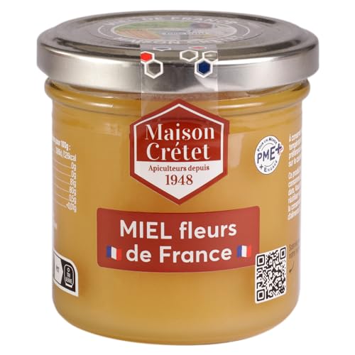 Maison Crétet | Honig aus Frankreich, 170 g | Honig nicht pasteurisiert | Glastopf | 170 g Maison Crétet | Honig aus Frankreich, 170 g | Honig nicht pasteurisiert | Glastopf | 170 g von Maison Crétet