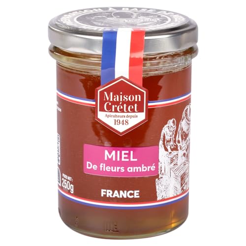 Maison Crétet | Honig aus Frankreich, Bernstein | nicht pasteurisierter Honig | 100 % natürlich | Glastopf 250 g Maison Crétet | Honig aus Frankreich, Bernstein | nicht pasteurisierter Honig | 100 % natürlich | Glastopf 250 g von Maison Crétet