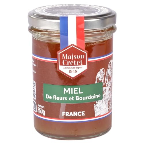 Maison Crétet | Honig aus Frankreich, Heidekraut, Honig, nicht pasteurisiert, 100 % natürlich, Glas 250 g Maison Crétet | Honig aus Frankreich, Heidekraut, Honig, nicht pasteurisiert, 100 % natürlich, Glas 250 g von Maison Crétet
