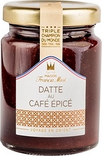 Dattelmarmelade mit scharfem Kaffee, 100 g von Maison Francis Miot