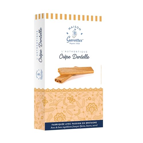 Maison Gavottes - kleine gefüllte Crêpes Dentelles 100g, Menge:6 Stück Maison Gavottes - kleine gefüllte Crêpes Dentelles 100g, Menge:6 Stück von Gavottes