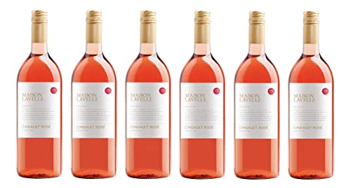 6x 1,0l - 2022er - Maison Lavelle - Cinsault Rosé - LITER - Pays d'Oc I.G.P. - Frankreich - Rosé-Wein trocken 6x 1,0l - 2022er - Maison Lavelle - Cinsault Rosé - LITER - Pays d'Oc I.G.P. - Frankreich - Rosé-Wein trocken von Maison Lavelle