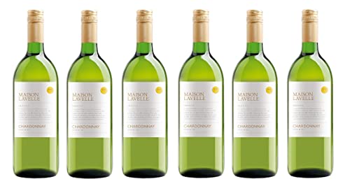 6x 1,0l - Maison Lavelle - Chardonnay - Pays d'Oc I.G.P. - Languedoc - Frankreich - Weißwein trocken von Maison Lavelle