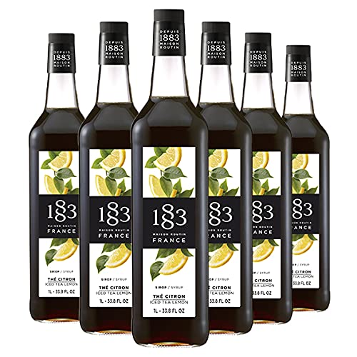 Maison Routin 1883 Sirup Eistee Zitrone, 1,0L | 6er Pack Maison Routin 1883 Sirup Eistee Zitrone, 1,0L | 6er Pack von Maison Routin