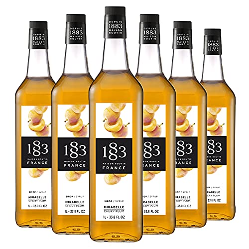 Maison Routin 1883 Sirup Mirabelle, 1,0L | 6er Pack von Maison Routin