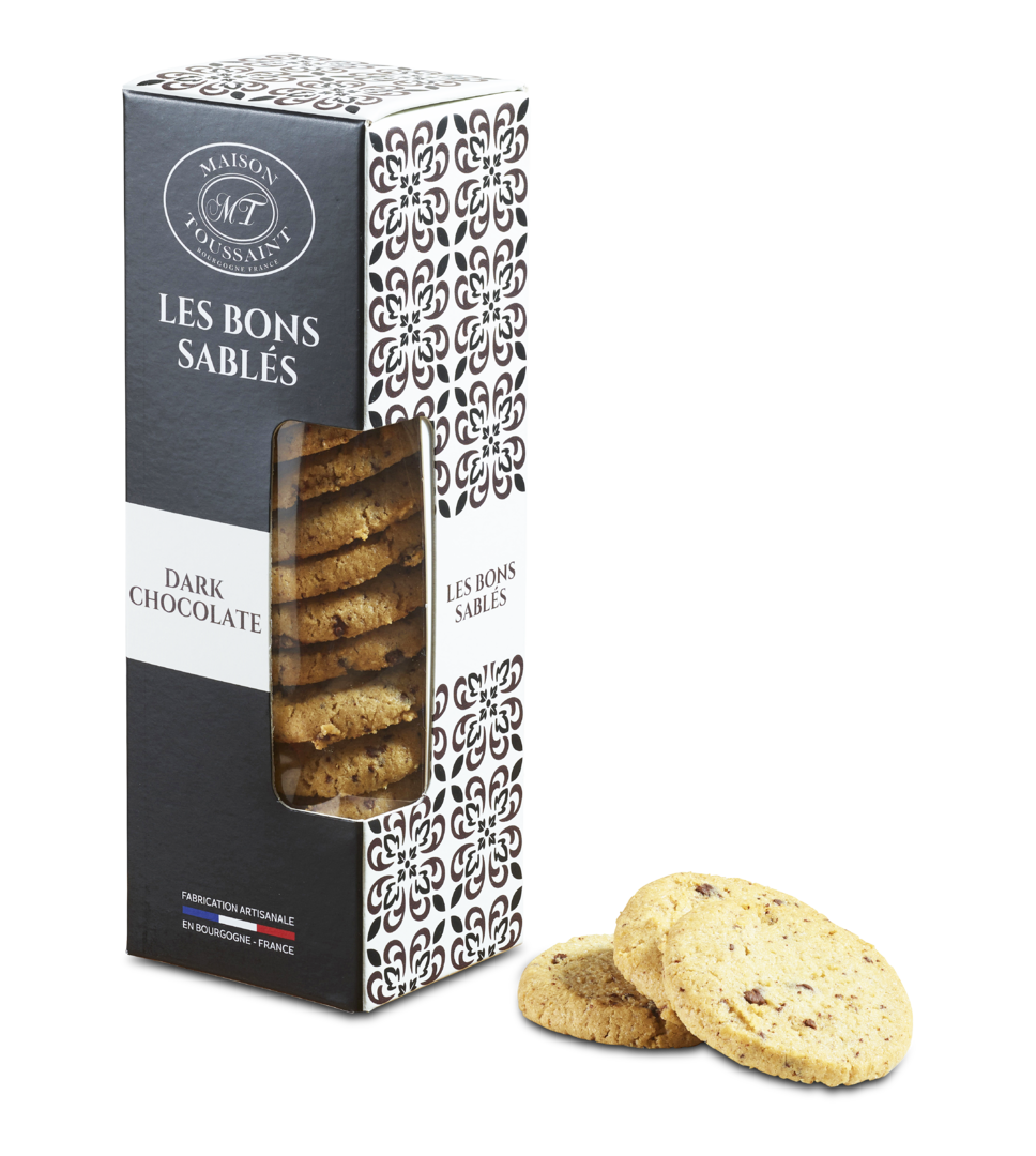 Les Bons Sablés Dunkle Schokolade Les Bons Sablés Dunkle Schokolade von Maison Toussaint