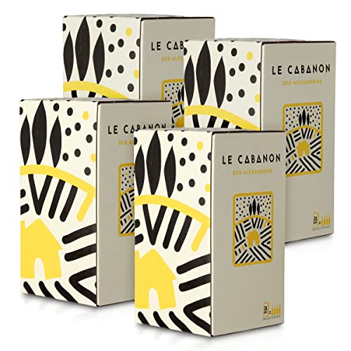 Maison Les Alexandrins Le Cabanon Blanc Weißwein trocken Bag-in-Box (4x3L) von Maison & Domaines Les Alexandrins