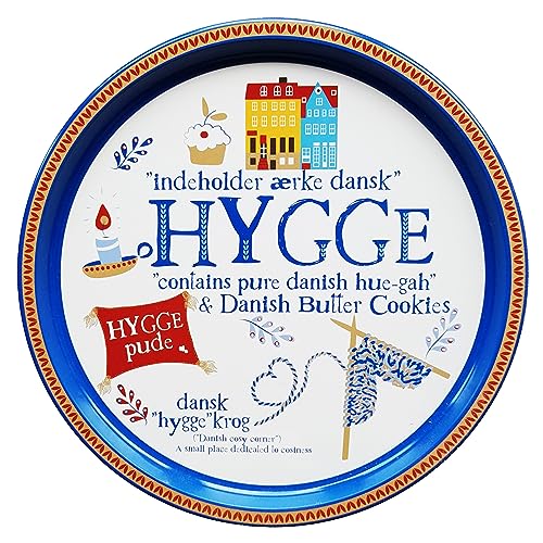 Hygge Butter Cookies Mürbteigkekse Mit Butter Teilweise Mit Schokoladenstückchen 340g von Maître Truffout