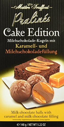 Maître Truffout Pralinen Cake Edition - Karamell und Milchschokolade, 6er Pack (6 x 148 g) von Maître Truffout