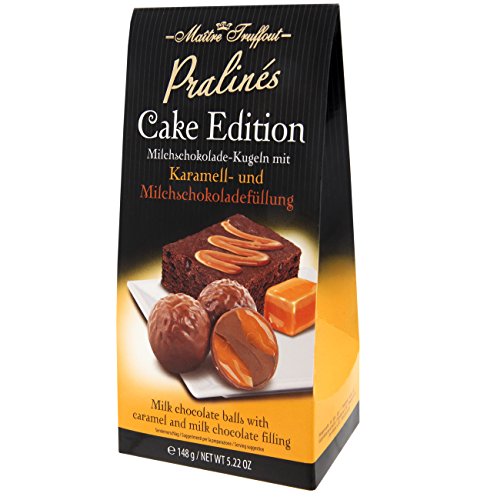 Pralinen Cake Edition - Karamell & Milchschokolade 148g von Maitre Truffout