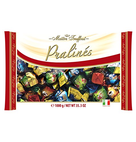 Gunz Maître Truffout Pralinen Milchschokolade, 1 kg von Maître Truffout