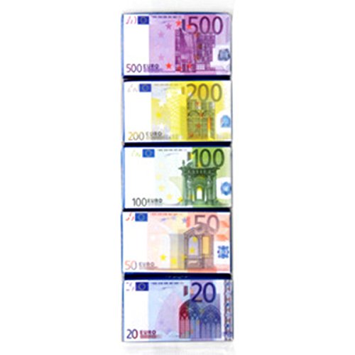 Schokolade EURO-Banknoten Mischschok. 5x15g von Maitre Truffout
