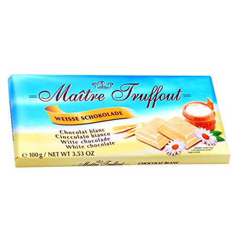 Weisse Schokolade 100g von Maitre Truffout