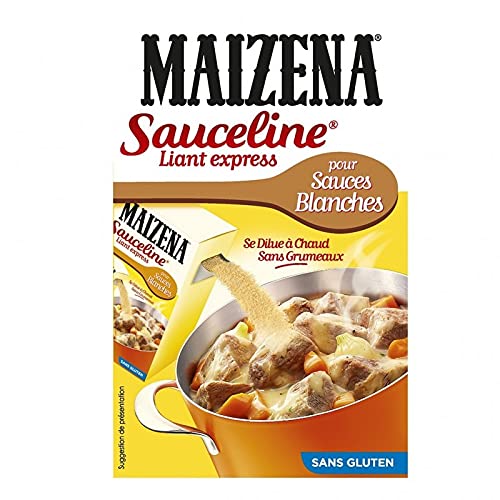 Maizena Sauceline Binder Express zum weißen Soßen Gluten 250G (Satz 4) von Maizena
