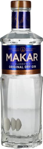 Makar Glasgow's Original Dry Gin Gin, 500 ml von Makar