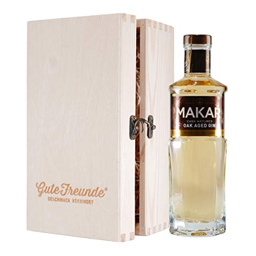 Makar Oak Aged Gin mit Geschenk-Holzkiste Makar Oak Aged Gin mit Geschenk-Holzkiste von Makar