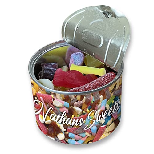 Bonbon-Dose mit verschiedenen Süßigkeiten-Designs, Geburtstagsgeschenk, Weihnachtsstrumpffüller, mittelgroß Bonbon-Dose mit verschiedenen Süßigkeiten-Designs, Geburtstagsgeschenk, Weihnachtsstrumpffüller, mittelgroß von MakeThisMine