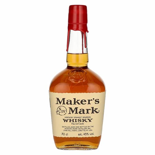 Maker's Mark | handgemachter Kentucky Straight Bourbon Whisky | weicher und vollmundiger Geschmack | 45% Vol | 700ml Einzelflasche Maker's Mark | handgemachter Kentucky Straight Bourbon Whisky | weicher und vollmundiger Geschmack | 45% Vol | 700ml Einzelflasche von Maker's Mark