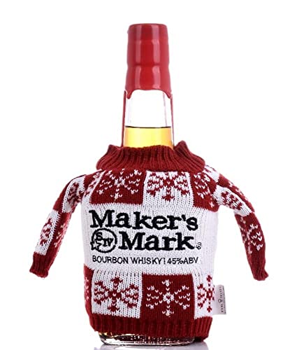 Maker's Mark Kentucky Straight Bourbon Whisky 45% Vol. 0,7l mit Maker's Mark Pullover von Maker's Mark