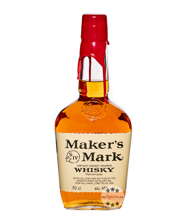 Maker's Mark Whisky Kentucky Straight Bourbon 0,7l (45 % vol, 0,7 Liter) von Makers Mark