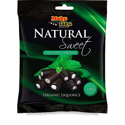 Makulaku Bio Lakritzstücke mit Minzfüllung (1 x 80 gr) von Onetobye