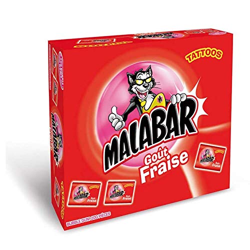 MALABAR Boîte de Chewing-gum aux Fraises - 200 pieces von Vidal