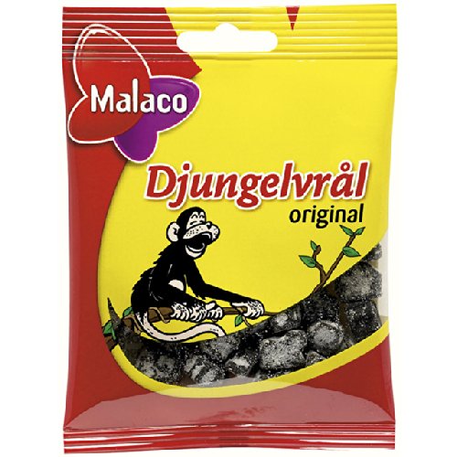 Malaco Djungelvrål - Supersalty Lakritz 80g von Malaco