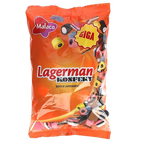 Malaco Ny Lagerman Konfekt - Original skandinavisches Konfekt Lakritz, 900gr von Malaco