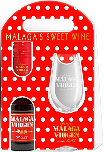 Málaga Virgen Sweet Benjamín - 20 cl + Glas Wein - Süßwein D.O. "Málaga" von Málaga Virgen