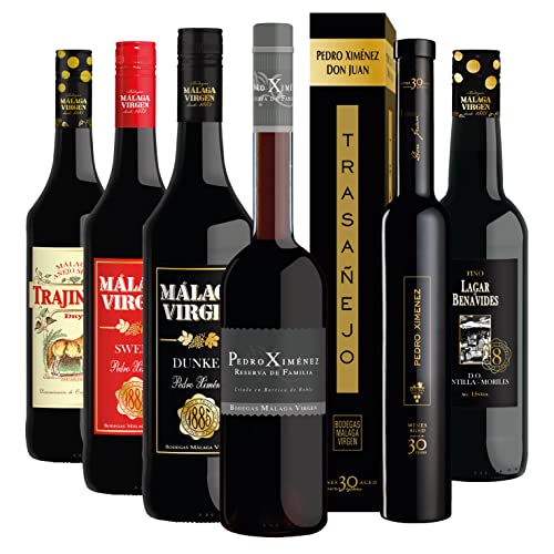 Viva Pedro Ximenez - Packung mit 6 Flaschen von Malaga Virgen