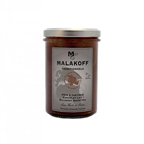 Haselnuss-Creme mit Milchschokolade mit Haselnüssen-kein Palmöl-handwerkliche Produktion der Provence-240 Gramm Haselnuss-Creme mit Milchschokolade mit Haselnüssen-kein Palmöl-handwerkliche Produktion der Provence-240 Gramm von Malakoff