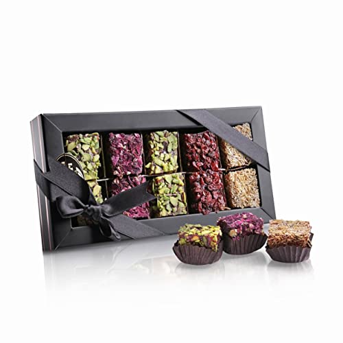 Palanci | Türkische Süssigkeiten Mix | Turkish Delight 280 gr. | Premium Lokum seit 1870 | Vegan | Jelly Fruit mit Granatapfel, Rosen, Rosinen, Pistazien, Kadayif | vegane Snacks | Süßigkeiten Mix Palanci | Türkische Süssigkeiten Mix | Turkish Delight 280 gr. | Premium Lokum seit 1870 | Vegan | Jelly Fruit mit Granatapfel, Rosen, Rosinen, Pistazien, Kadayif | vegane Snacks | Süßigkeiten Mix von Malatya Pazari Palanci
