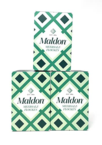 Maldon Sea Salt Flakes Meersalzflocken 3x250g = 750g von Maldon Salt