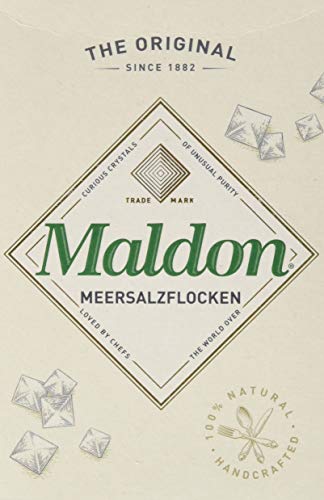 12 x Maldon Sea Salt Meersalz Flocken 250g - 12 x 250g (3kg) von Maldon