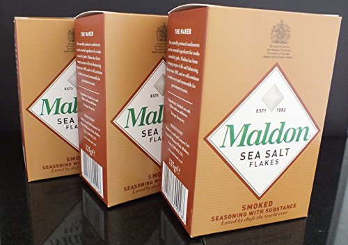 Maldon Maldon Smoked Sea Salt | 3 x 125 g (UK) von Maldon