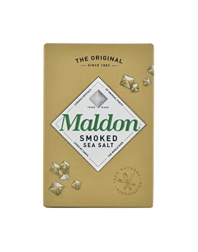 Maldon Smoked Sea Salt 125g, geräucherte Meersalzflocken von Maldon