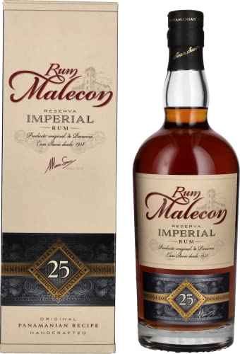 Rum Malecon Añejo 25 Años Reserva Imperial 40% Vol. 0,7l in Geschenkbox von Rum Malecon
