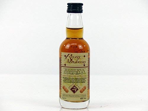 Miniaturflasche Malecon 21 Jahre 0,05 Liter Miniaturflasche Malecon 21 Jahre 0,05 Liter von Malecon