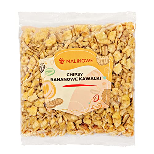 Malinowe Bananenchips, Stücke 1kg Ein leckerer Snack von Malinowe