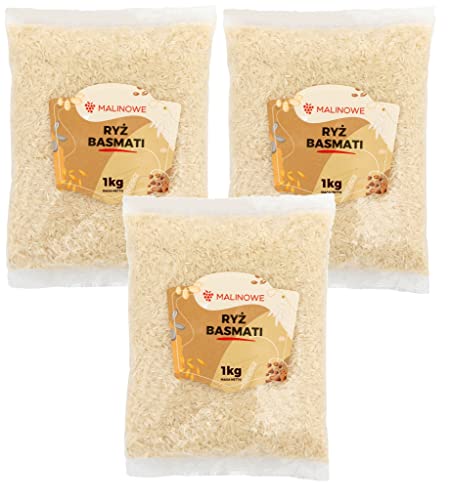 Malinowe Basmatireis 3x1kg natürlich von Malinowe