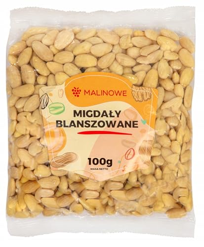 Malinowe Blanchierte Mandeln Ungesalzen 100G von Malinowe