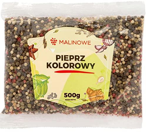 Malinowe BUNTER PFEFFER 500g Buntes Korn Gute Qualität von Malinowe
