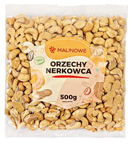 Malinowe CASHEWNÜSSE 500g Ganze Nüsse Ungesalzen Malinowe CASHEWNÜSSE 500g Ganze Nüsse Ungesalzen von Malinowe